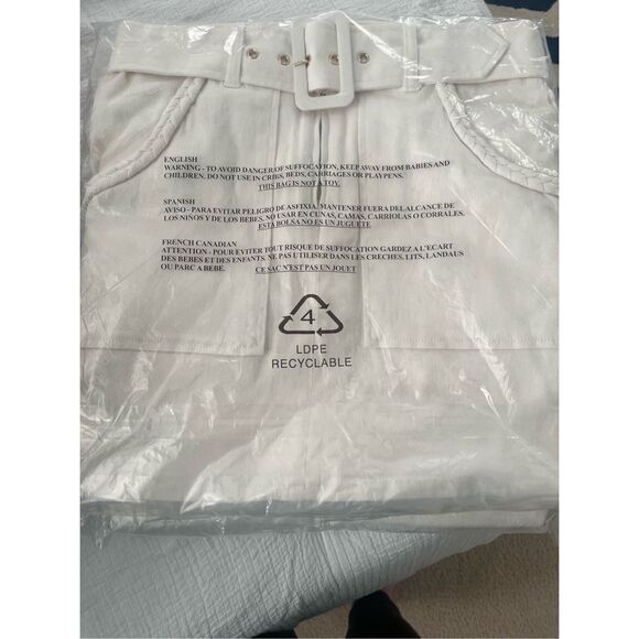 Show Me Your MUMU Outlaw Dress in Pearly White  NEW NWT - Picture 9 of 9